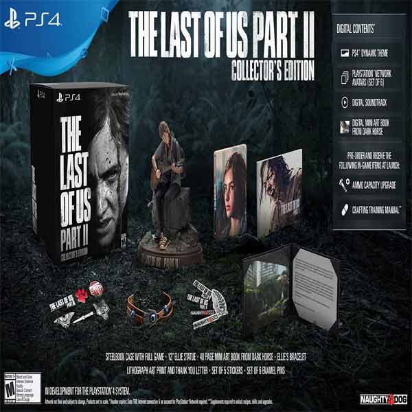 Last Of Us Part 2 Collector Edition _ Standard Edition – کالکتور ادیشن Last Of Us Part 2