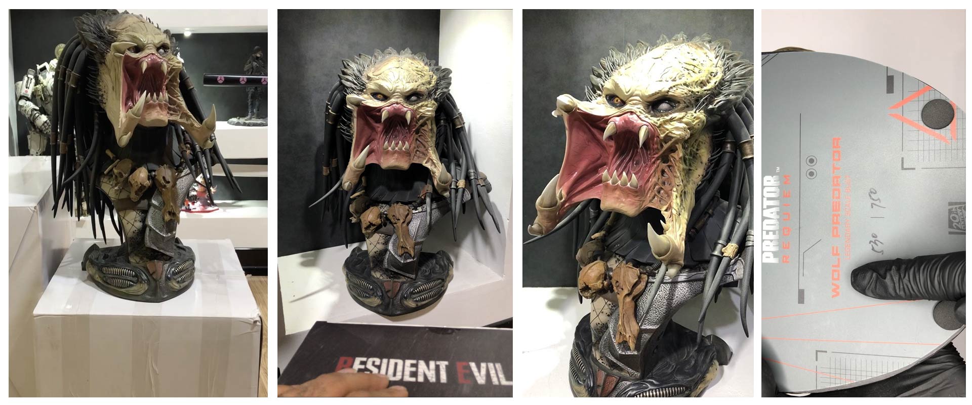 مجسمه Wolf Predator Sideshow