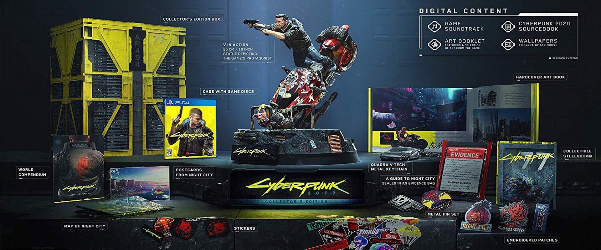 خرید کالکتور ادیشن cyberpunk 2077