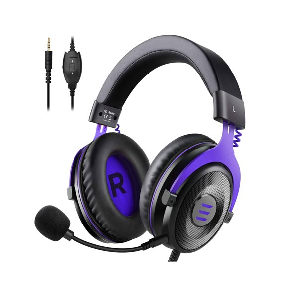 Eksa E900 Stereo Headset-Purple