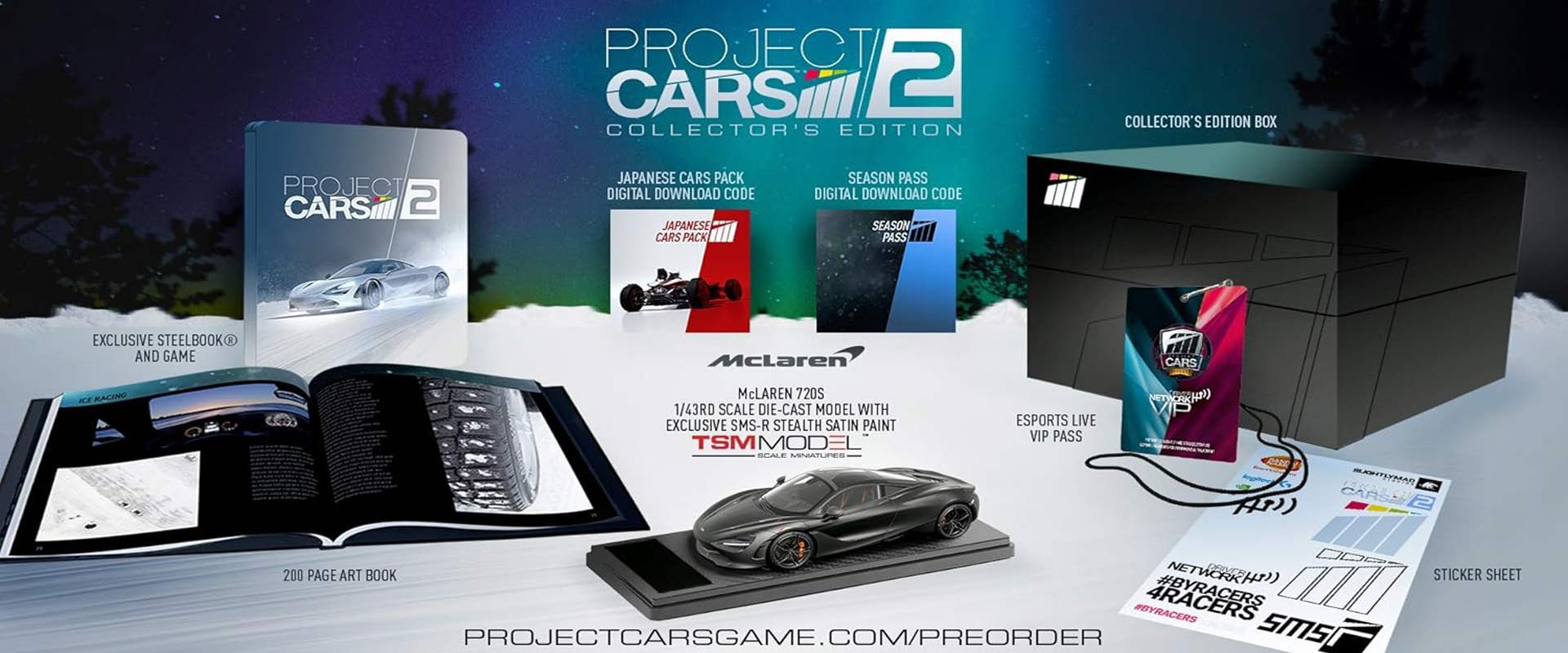 خرید کالکتور ادیشن project cars 2