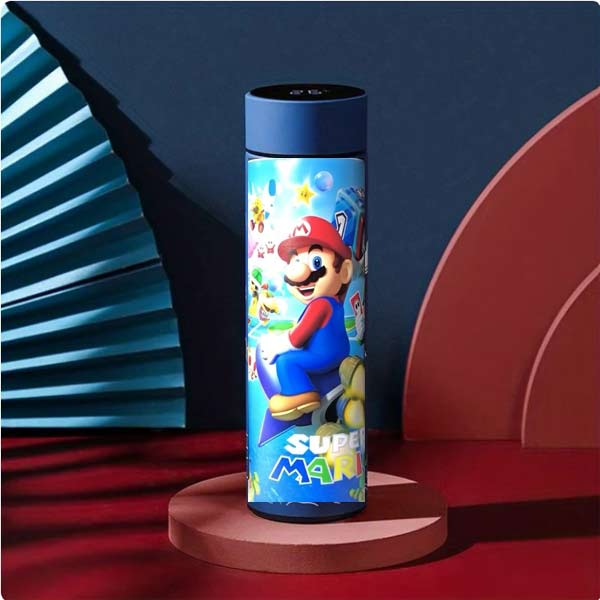 Thermos Water Bottle – فلاسک هوشمند انیمه طرح Super Mario