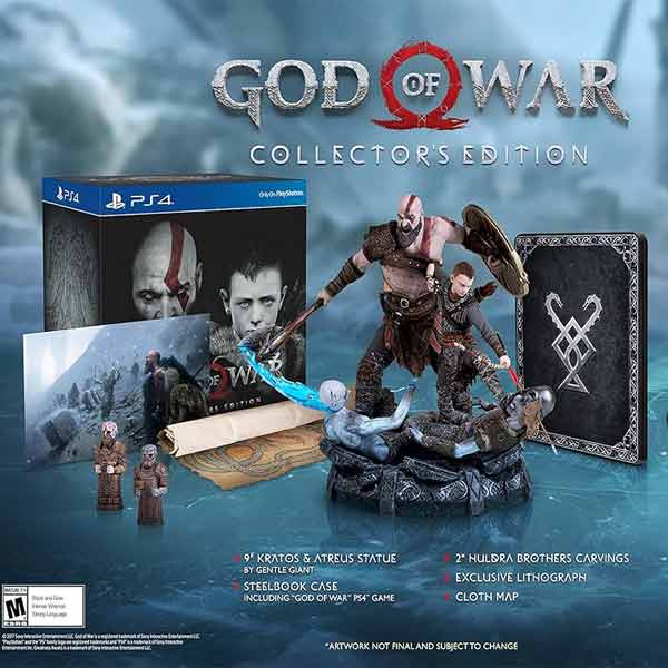 The God of War 4 Collector Edition – Ps4 Version – کالکتور ادیشن گاد آف وار ۴