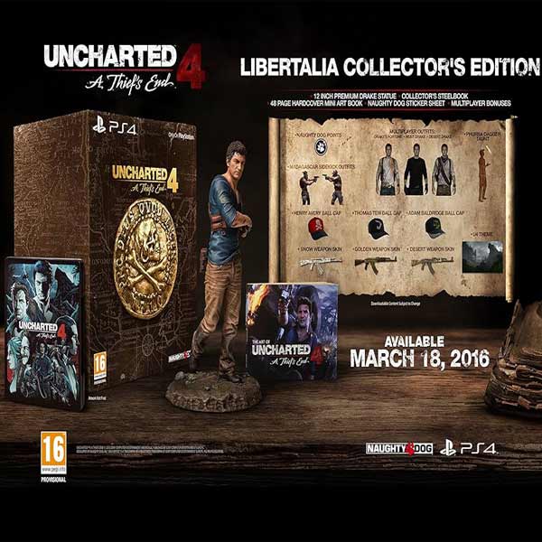 Uncharted 4: A Thief’s End Collector Edition – Ps4 Version – کالکتور ادیشن آنچارتد ۴