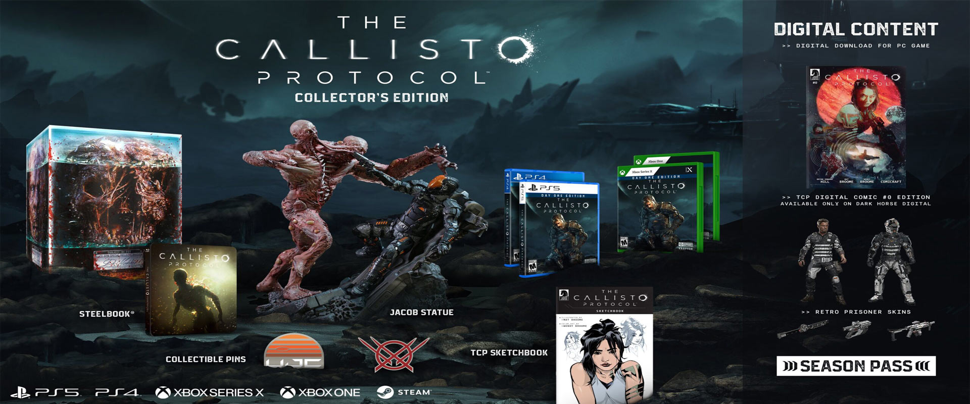 خرید کالکتور ادیشن the callisto protocol