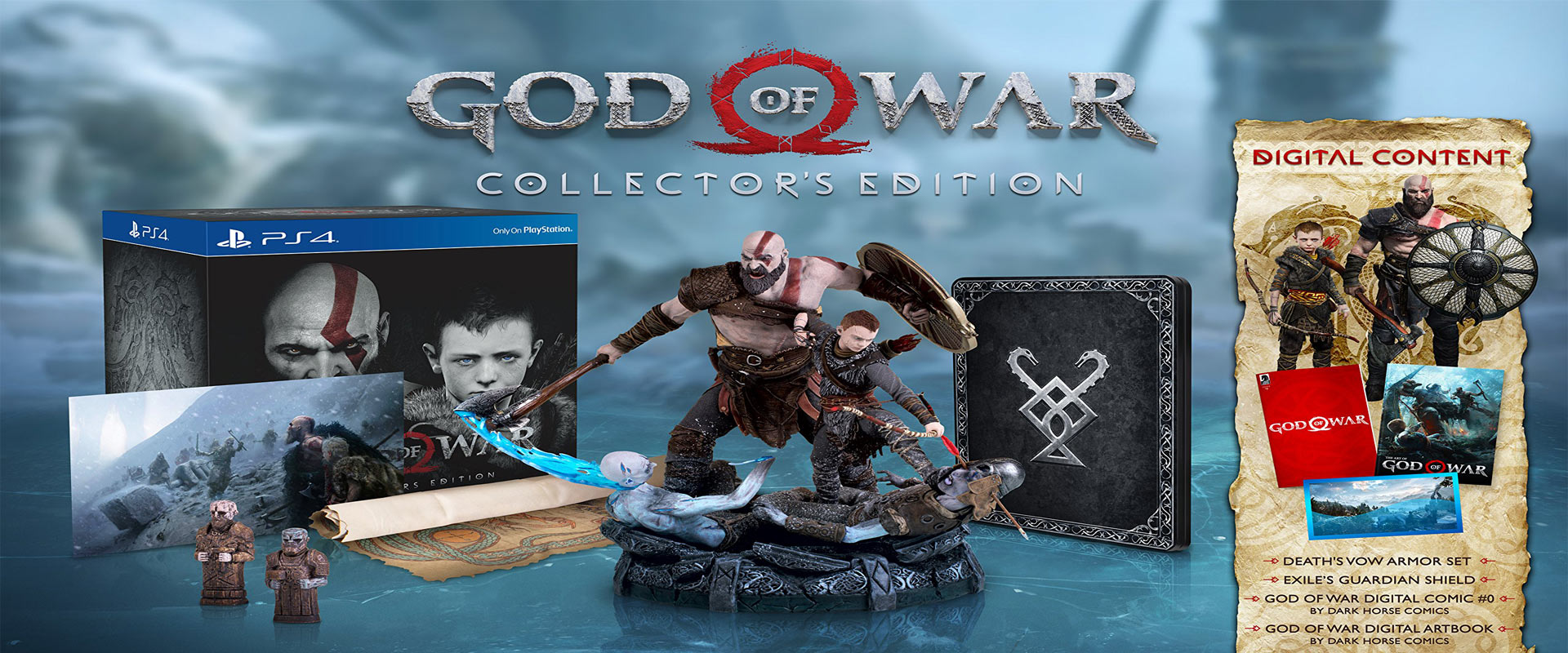 خرید کالکتور ادیشن God of War 4