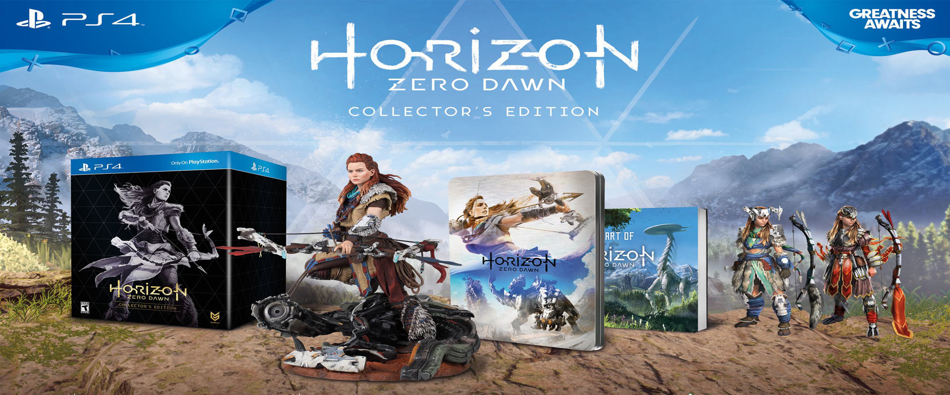 Horizon Zero Dawn collector's edition
