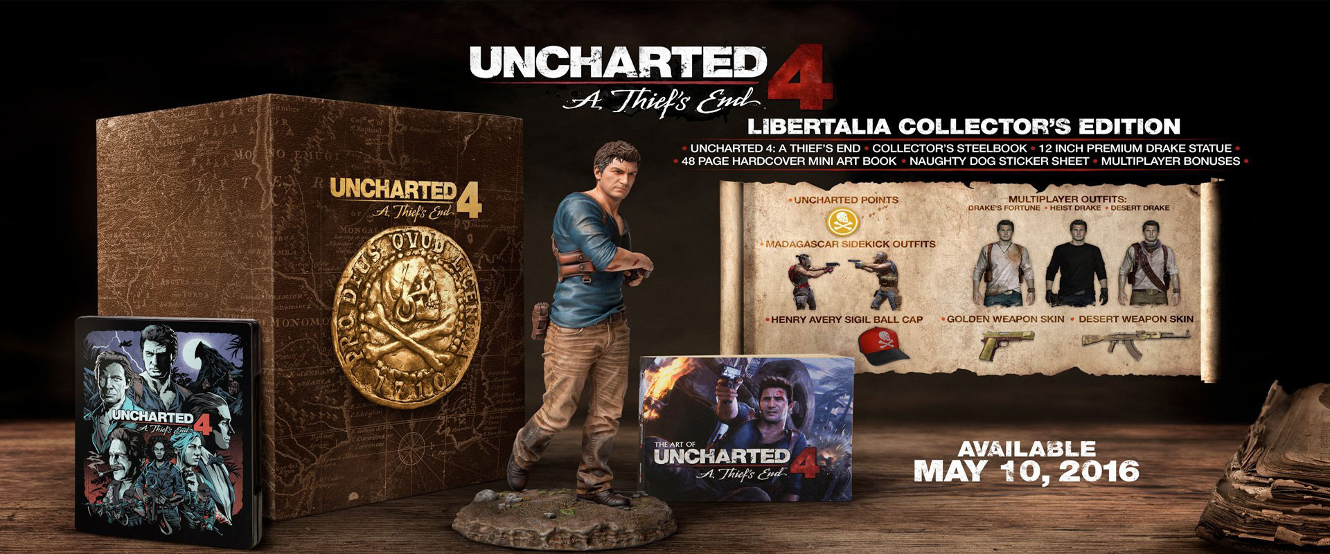 خرید کالکتور ادیشن Uncharted 4