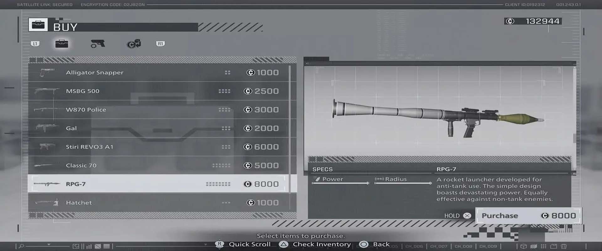 Rocket Launcher in Resident Evil Requiem