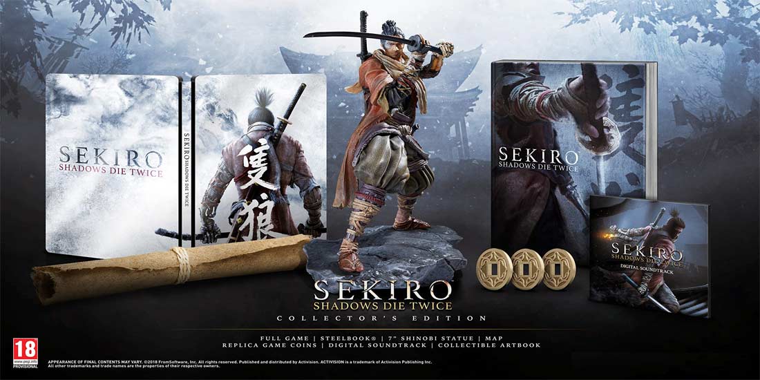 Sekiro Shadows Die Twice Collector’s Edition – P4 Version – کالکتور ادیشن سکیرو